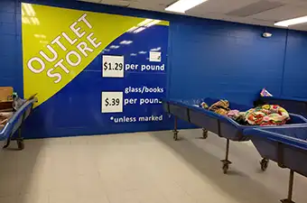 Goodwill Bins Flint, Michigan Goodwill Outlet